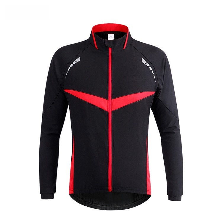 Autumn and Winter Windproof Warm Cycling Jacket