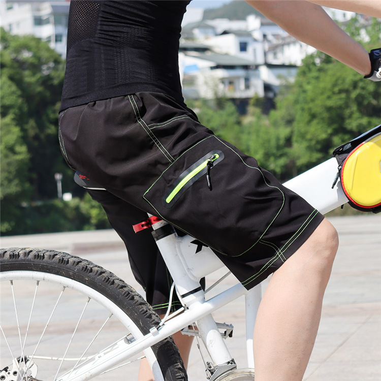 Cycling Shorts Polyester Bike 3/4 Tights