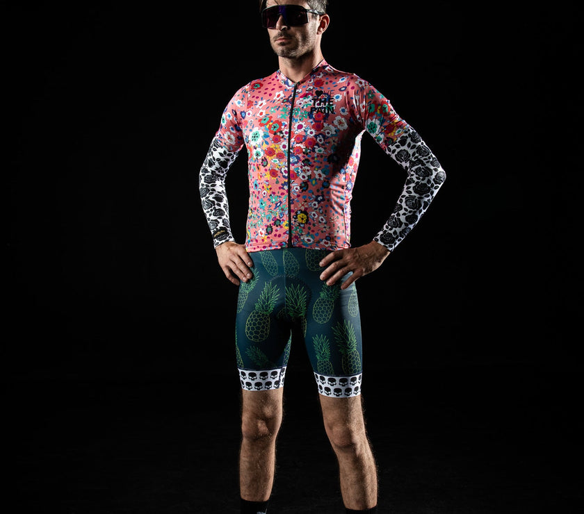 Colorful Flowers Series Cycling Suit Quick Dry