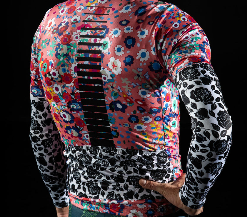 Colorful Flowers Series Cycling Suit Quick Dry