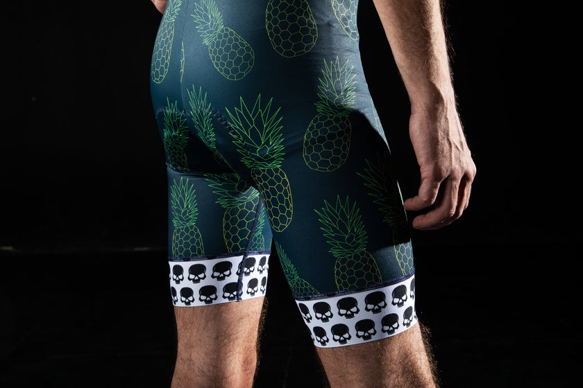 Green Pineapple Cycling Shorts