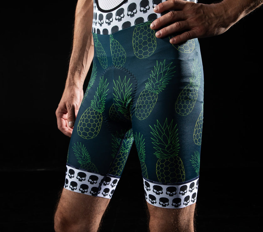 Green Pineapple Cycling Shorts