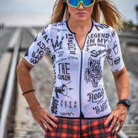 "Elegant" Breathable Women's Cycling Jersey