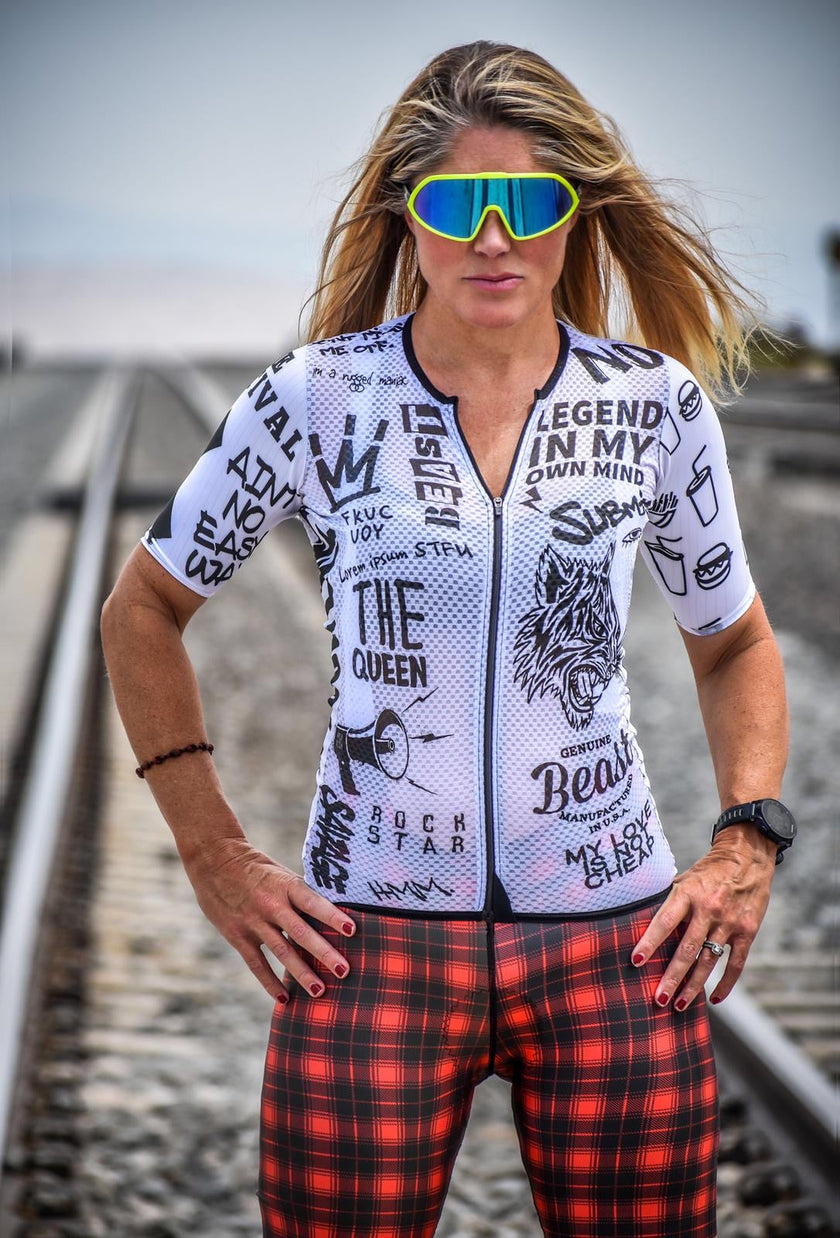 "Elegant" Breathable Women's Cycling Jersey