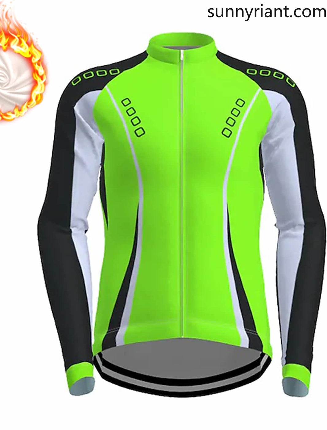 Grams Men's Long Sleeve Cycling Jersey