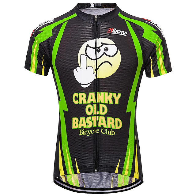 Novelty Funny Men's Short Sleeve Cycling Jersey