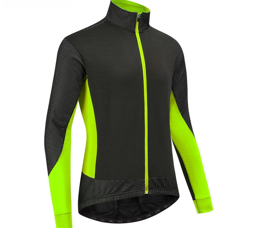 Autumn and Winter Cycling Warm Long Sleeve Jacket