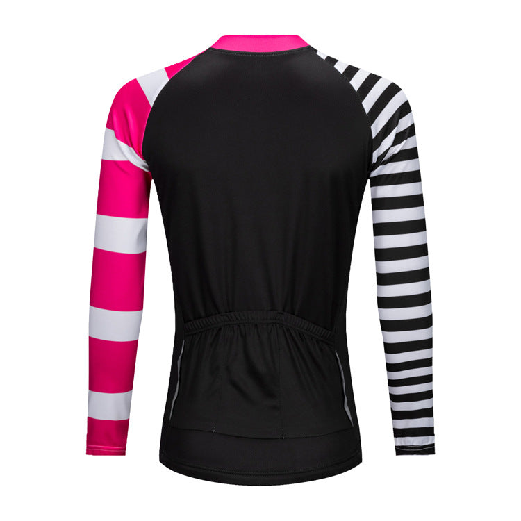 Quick Drying Sun Protection Long Sleeve Cycling Jersey