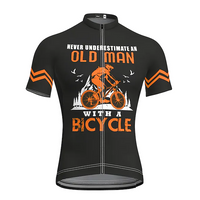 Sunnyriant Men's Short Sleeve Cycling Jersey