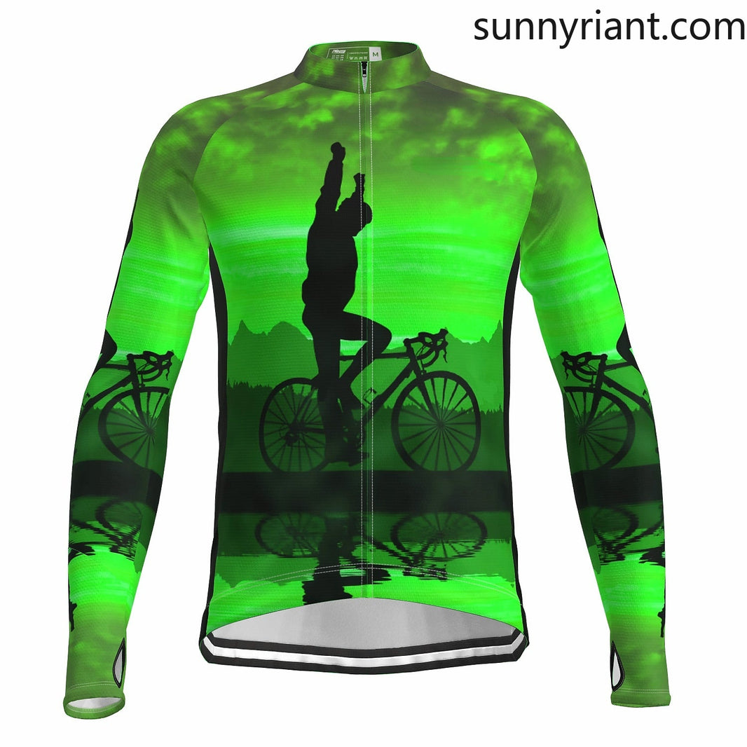 Grams Men's Long Sleeve Cycling Jersey