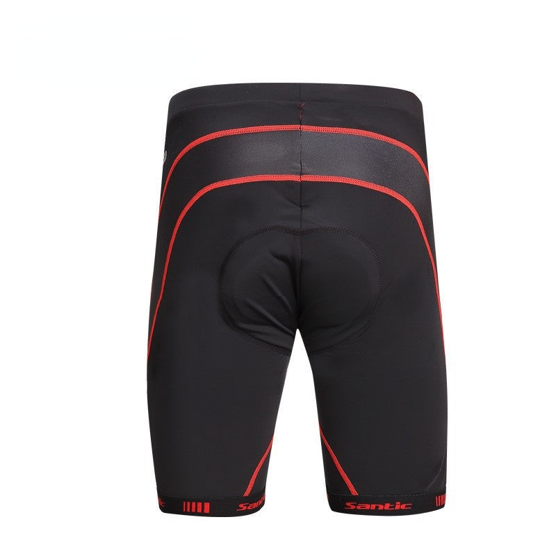 Santic Men Cycling Shorts 3D Anti-Slip Gel Padded Shorts