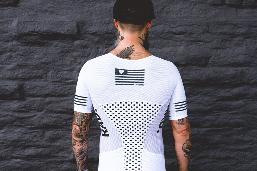 "White Dots” Speedstream Race Suit