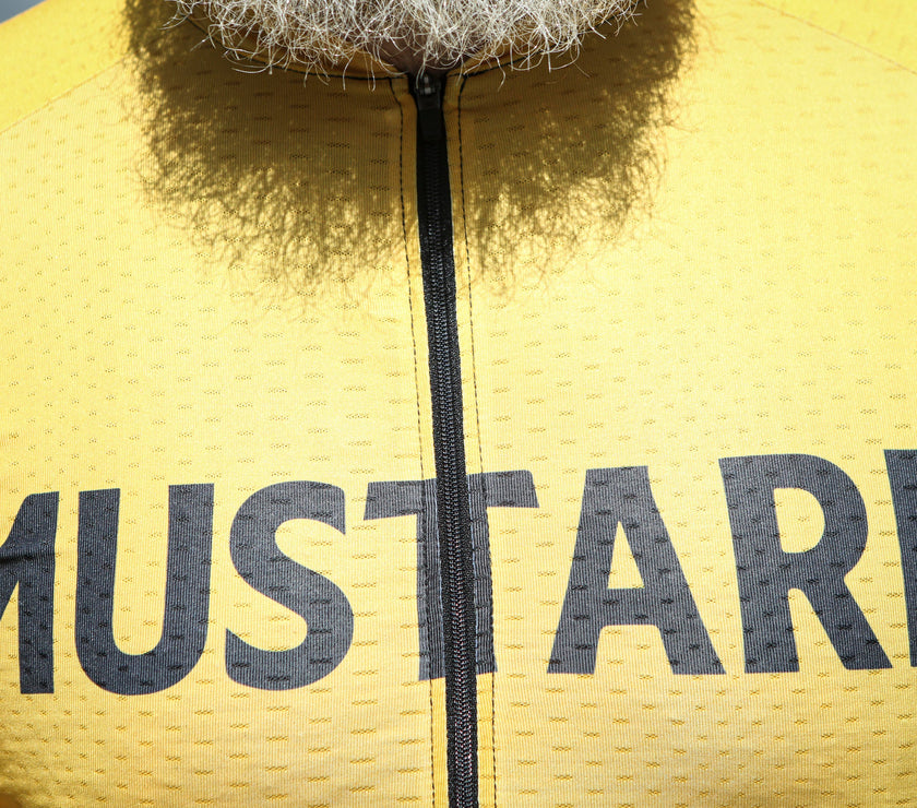 "MUSTARD" Breathable Cycling Jersey Set