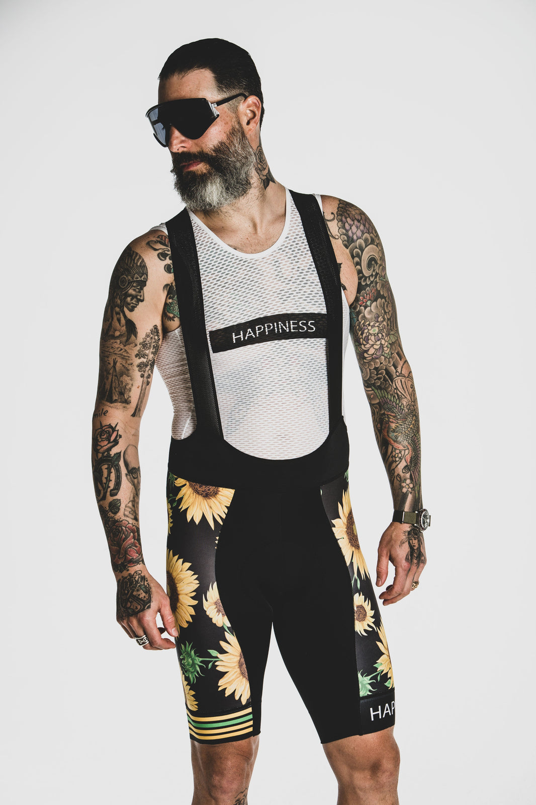 Sunflower Flower Series Cycling Clothes Two-piece Three-piece Explosive Style