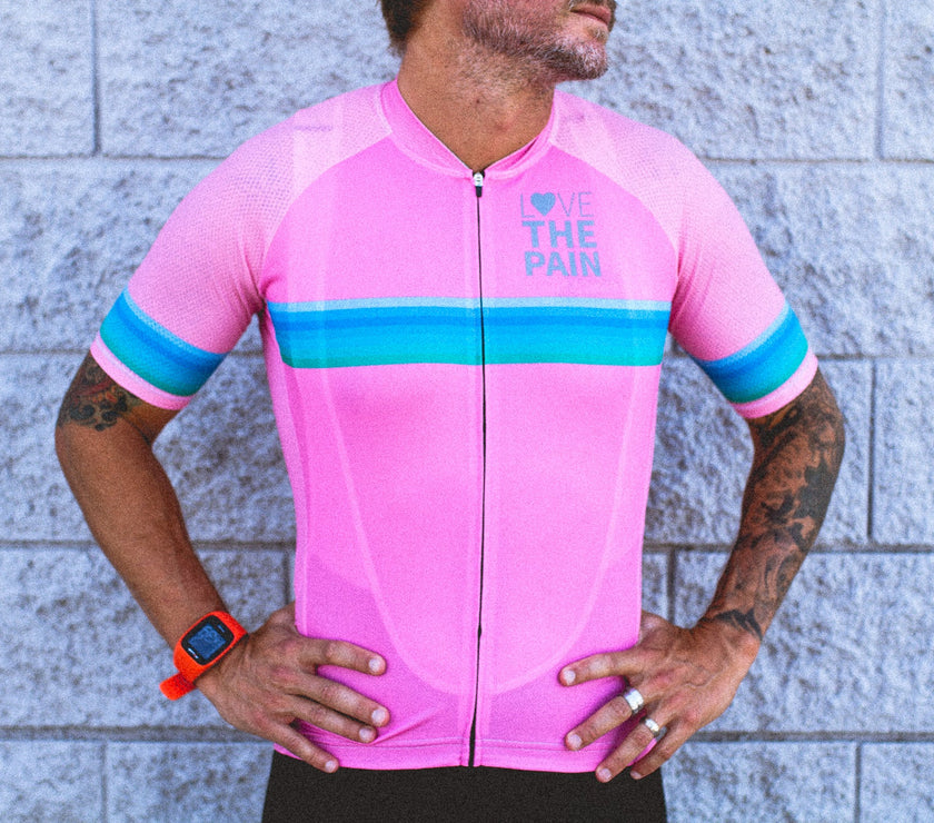 "Pink Panther" Cycling Top Short Sleeve