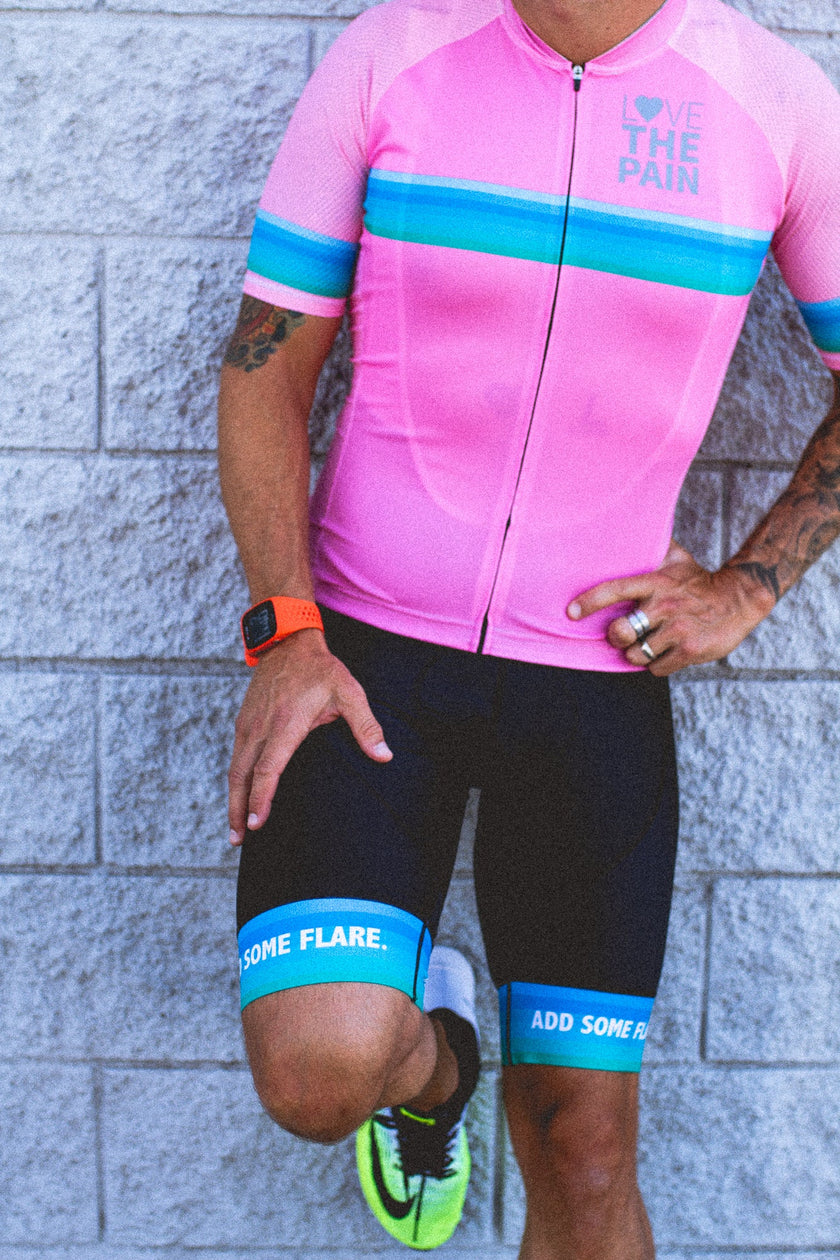 "Pink Panther" Cycling Top Short Sleeve