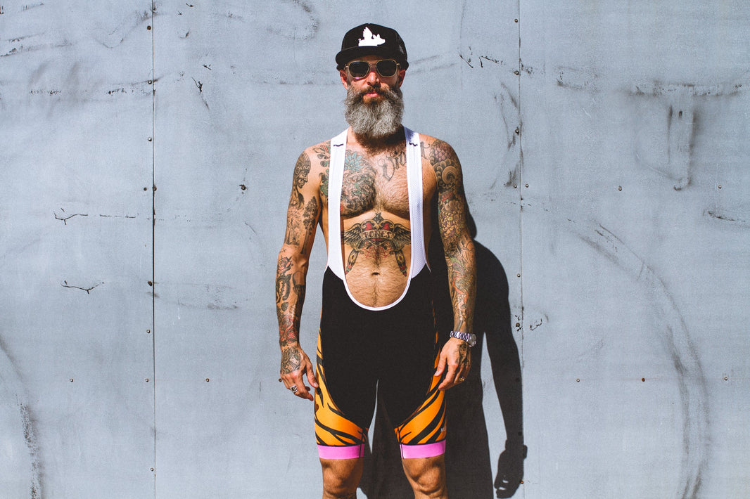 "The Animal" Style tiger print cycling shorts
