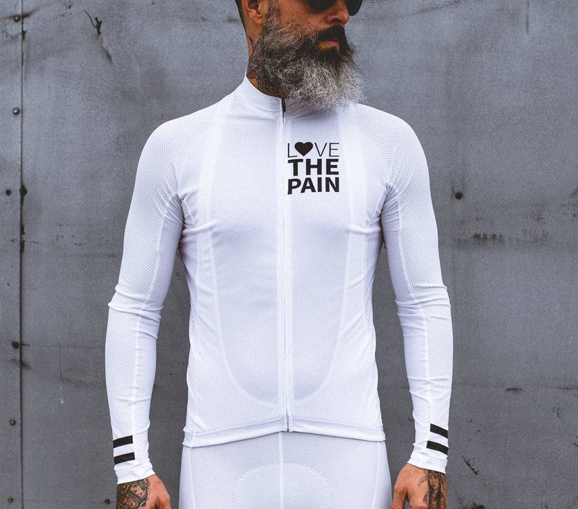 "Blanco" Professional Cycling Suit Pure White