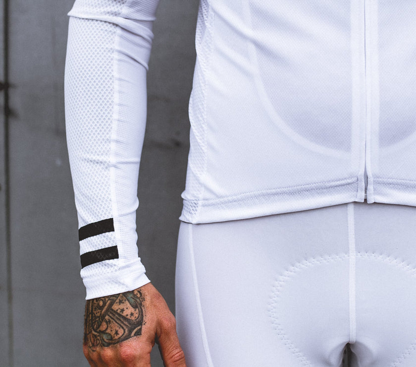 "Blanco" Professional Cycling Suit Pure White