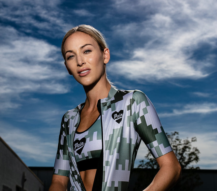 'Earth Camo' Collection Women's Cycling Jersey