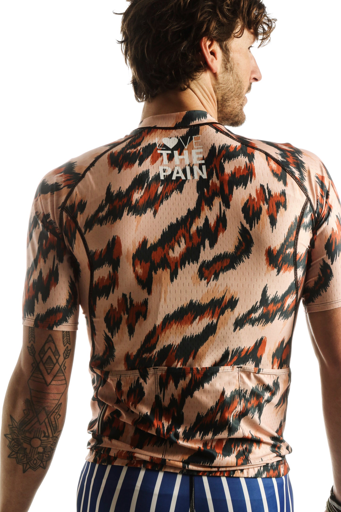Classic Leopard Print Professional Cycling Equipment Breathable Cycling Clothing