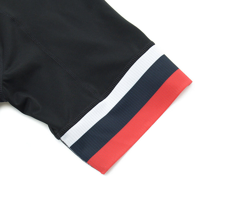 Stripe Stitched Ribbon Cycling Pants
