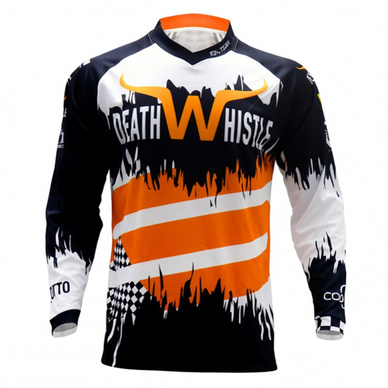 Racing Quick Drying Long Sleeve Downhill Jersey