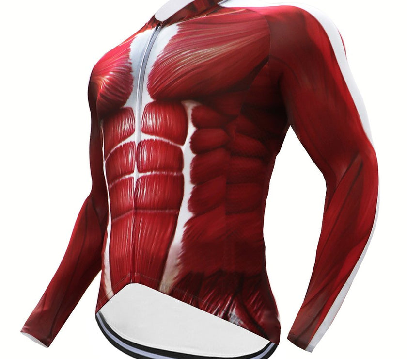 Red Muscle Giant cycling jersey