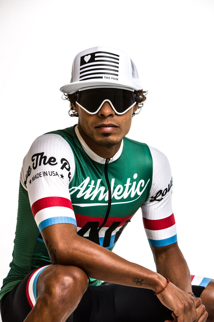 Athletic Colorblock Professional Cycling Jersey