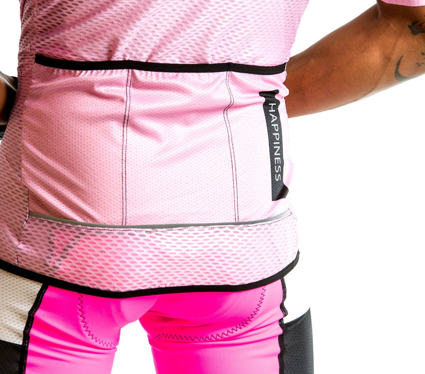 "Salmon" Breathable Mesh Cycling Suit
