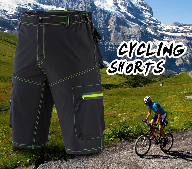 Cycling Shorts Polyester Bike 3/4 Tights