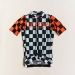 Checkerboard Cycling Short Sleeve