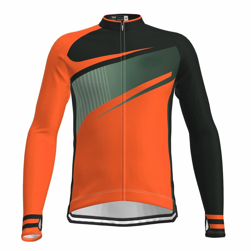 Grams Men's Long Sleeve Cycling Jersey