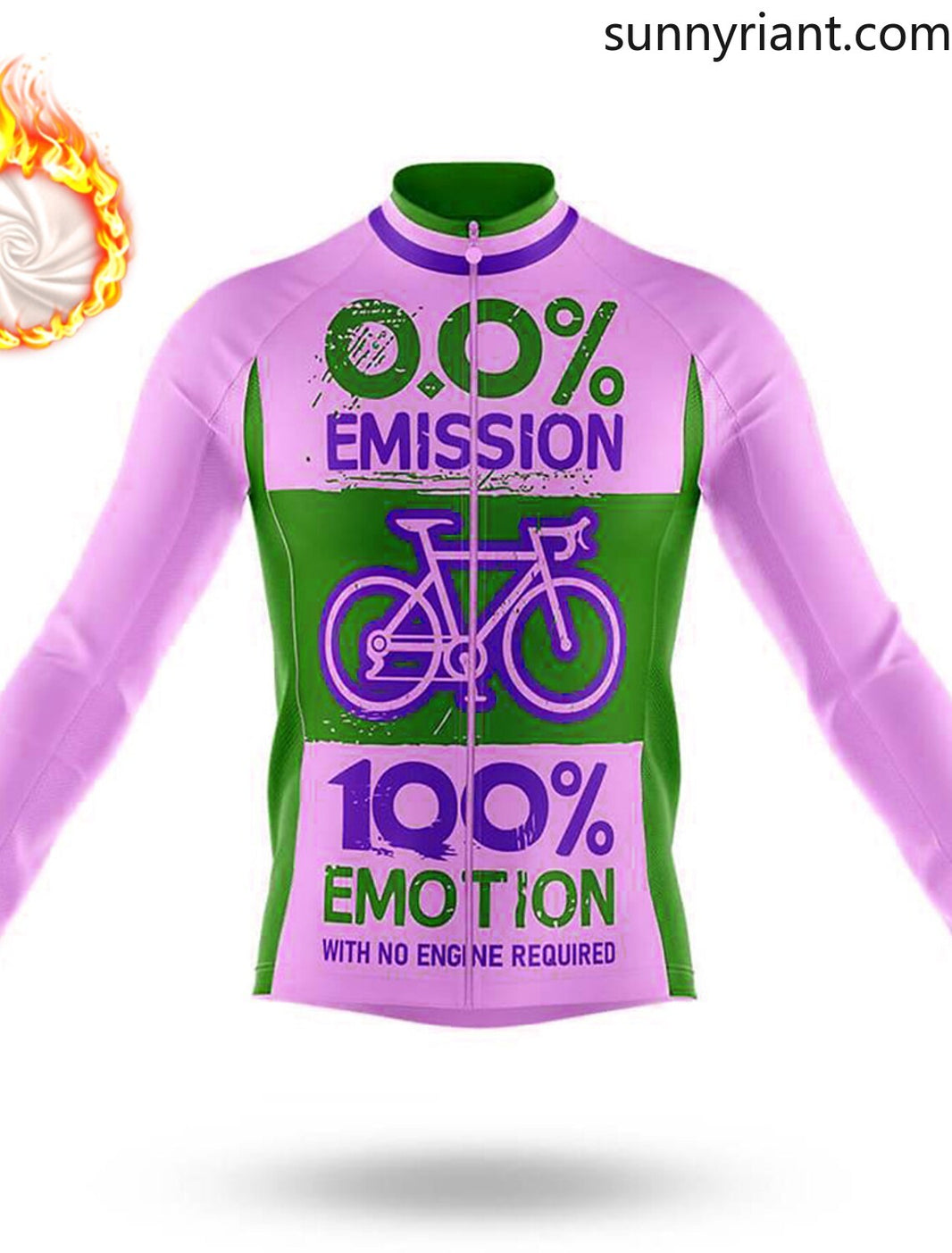 Grams Men's Long Sleeve Cycling Jersey