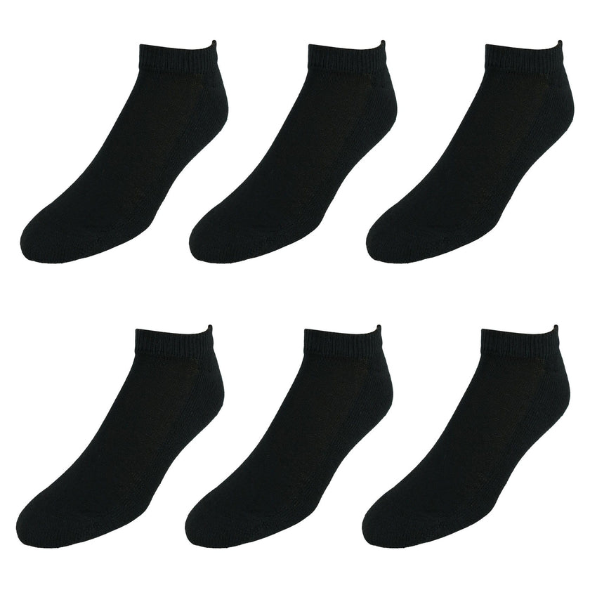 Hanes Men's Cushion No-Show Socks 6-Pack