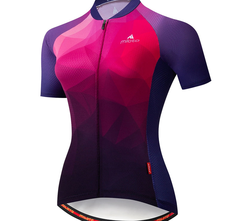 Miloto Women's Short Sleeve Cycling Jersey