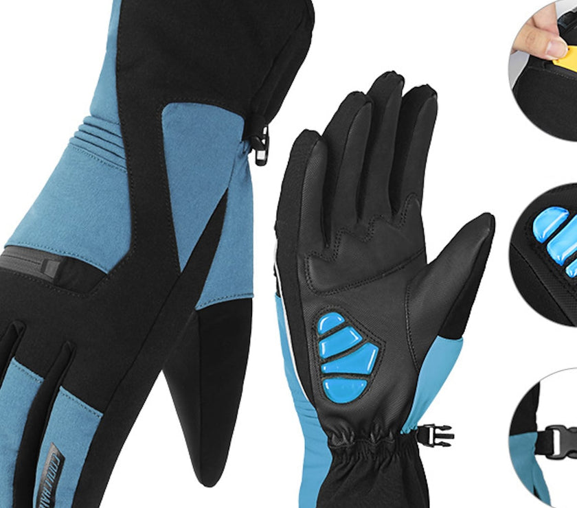 CoolChange Winter Gloves Bike Gloves / Cycling Gloves Waterproof Windproof Warm