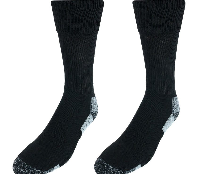 Dr Scholls Men's American Lifestyle Collection BlisterGuard Crew Socks 2 Pair