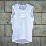 Simple Solid Color Mesh Short Sleeve
