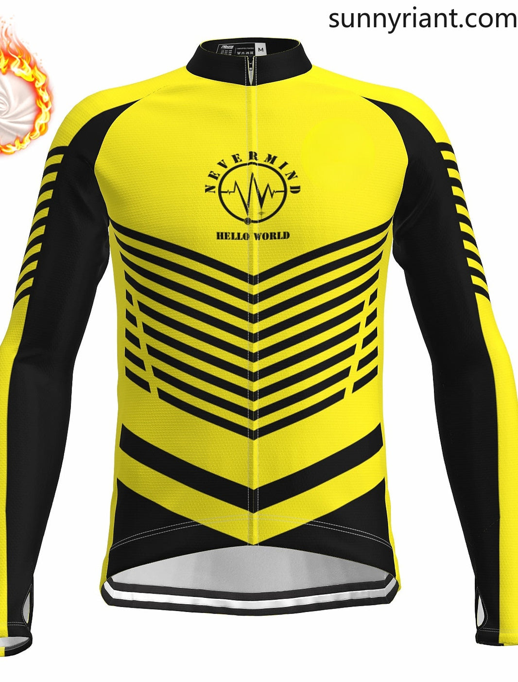 Grams Men's Long Sleeve Cycling Jersey