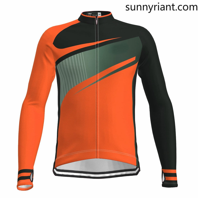 Grams Men's Long Sleeve Cycling Jersey