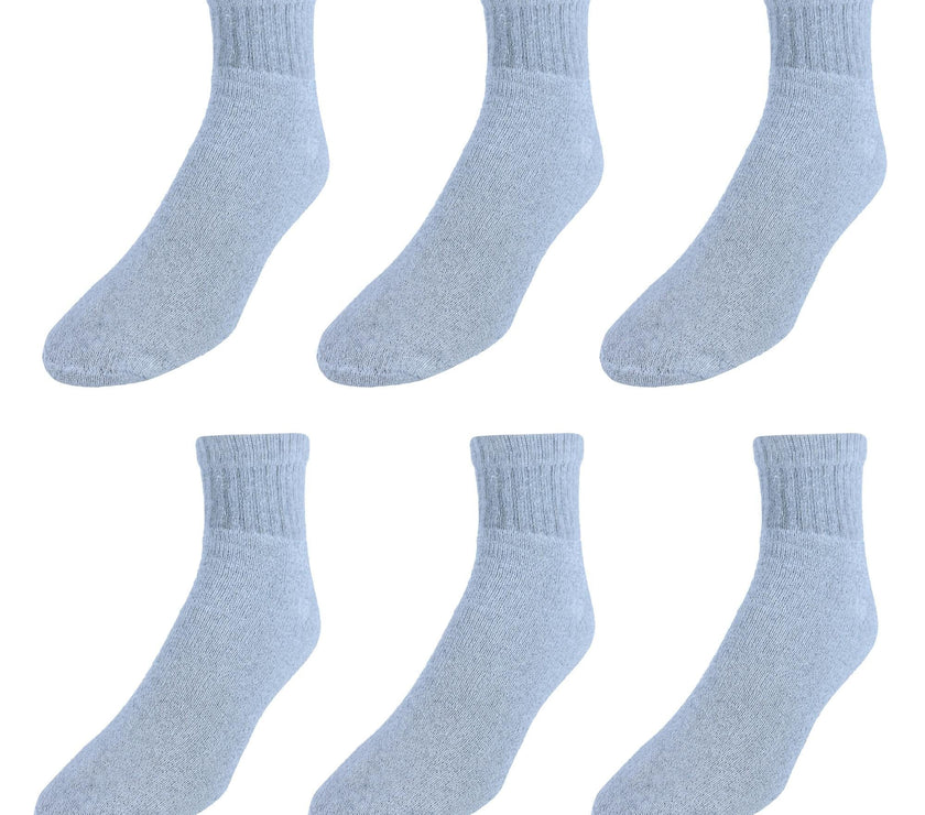 Everlast Men's Full Cushioned Quarter Socks (6 Pack)
