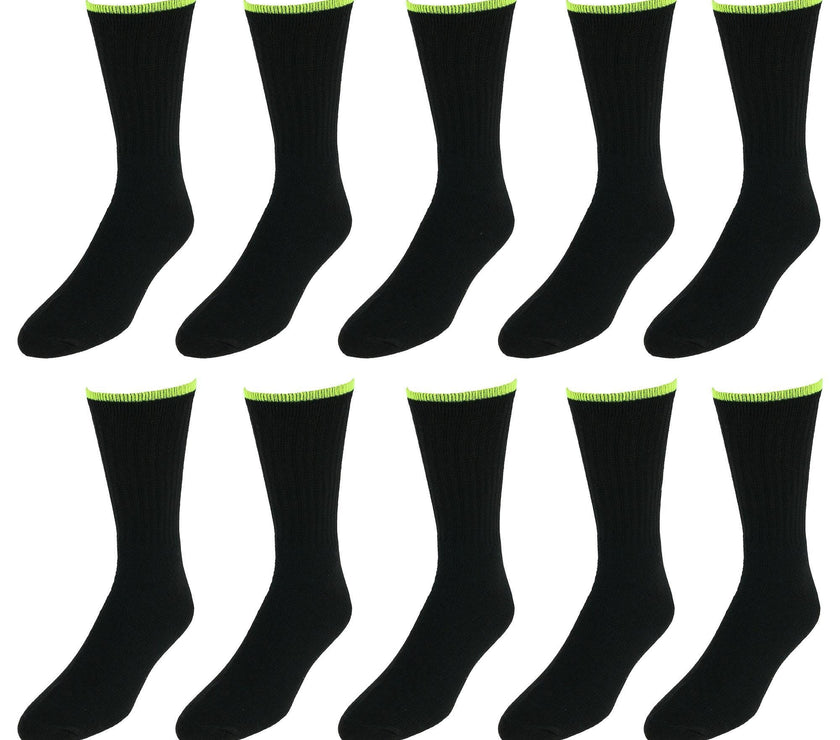 Job Site Men's 10PK Crew Socks