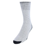 CTM® Men's Wool Blend Crew Socks (2 Pack)