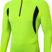 Men's Long Sleeve Cycling Jersey Winter Polyester