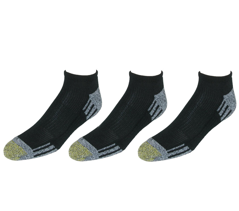 Gold Toe Men's Athletic Outlast No Show Socks (3 Pair Pack)