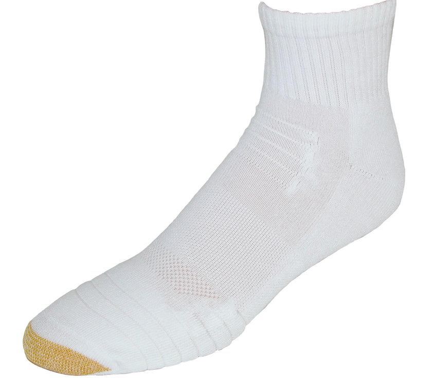 Gold Toe Men's Tech Sport Quarter Socks (6 Pair Pack)