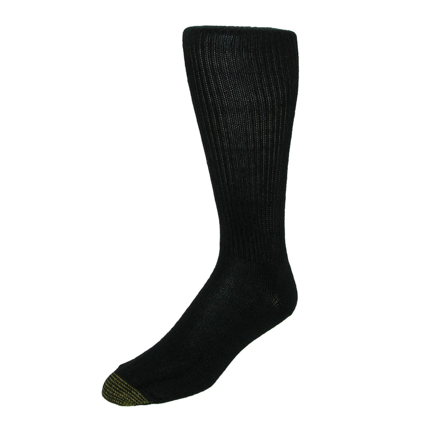 Gold Toe Men's Mid Calf Fluffies Socks (Pack of 3)