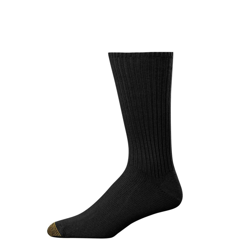 Gold Toe Men's Fluffies Cotton Crew Socks