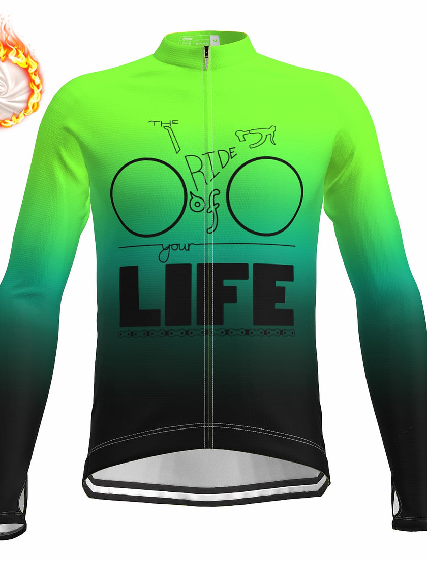 Grams Men's Long Sleeve Cycling Jersey